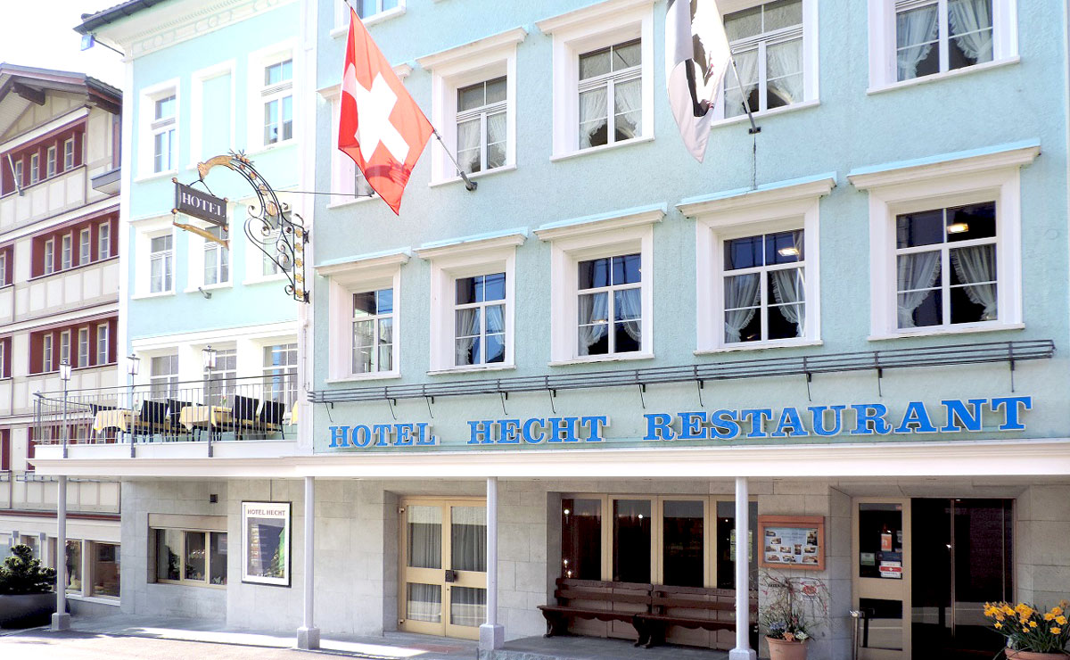 BUCHEN Hotel Hecht Appenzell